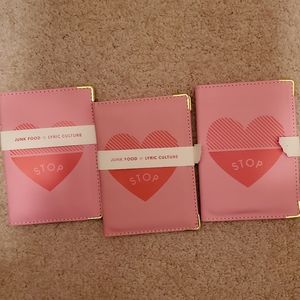 3 Junk Food Lyric Culture Wallets Card Holders